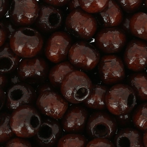 Tonde in legno mm. 4 Bruno x165