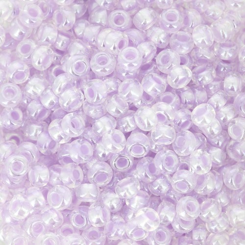 Perle di Preciosa 8/0 - 3 mm - Perla Pastello - Viola Sfinx x20g