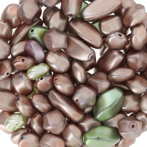 Assortimento di Perle di Boemia - Mix Pistacchio x50g