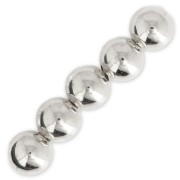 Perle rotonde 3 mm - Argento x50|raw }}