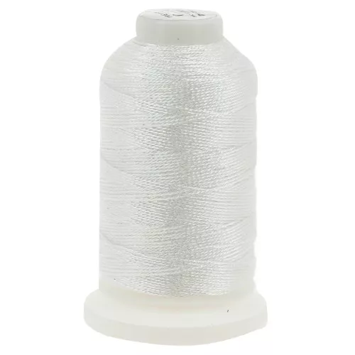 Filato di poliestere metallizzato Liz taglia 10 - Iridescent Snow n°344 x110m