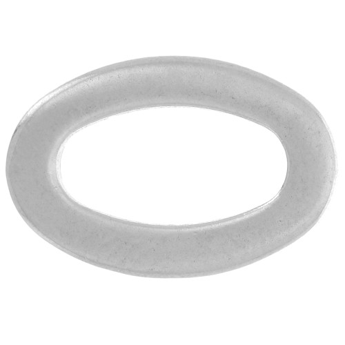 Separatore anello ovale 15x10 mm in acciaio inox 316L x1