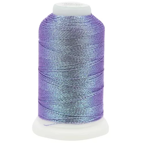 Filato di poliestere metallizzato Liz misura 20 - Icy Purple n°346 x192m