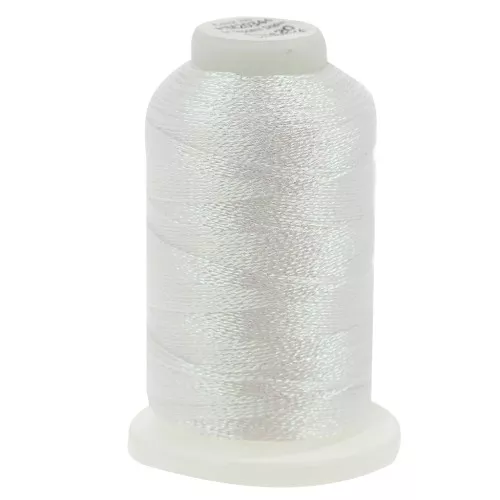 Filato di poliestere metallizzato Liz misura 20 - Iridescent Snow n°344 x192m