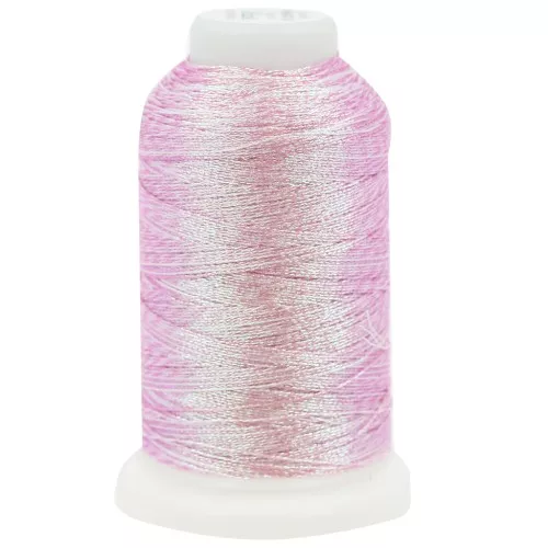 Filato di poliestere metallizzato Liz taglia 40 - Icy Pink n°348 x265m