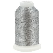 Filato di poliestere metallizzato Liz taglia 40 - Argento n°341 x265m|raw }}