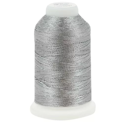 Filato di poliestere metallizzato Liz taglia 40 - Argento n°341 x265m