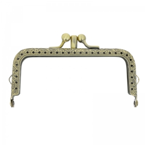 Chiusura doppia per portamonete 105x65 mm bronzo x1