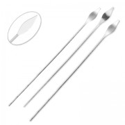 Spilli testa lancia 51x0,7 mm Placcatura argento fino x10