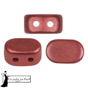 Perle di vetro Lipsi® di Puca® 4x6 mm - Cherry Metallic Mat x10g