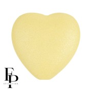 Perla di vetro a cuore 16x15 mm - Vogue Canary Yellow Mat x1|raw }}