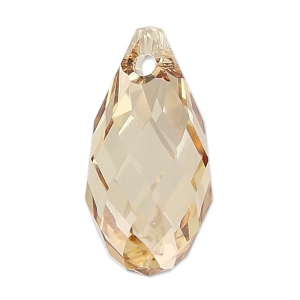 Goccia PureCrystal 6010 mm. 17x8.5 Crystal Golden Shadow x1