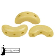 Perle di vetro Arcos® di Puca® 5x10 mm - Vogue Canary Yellow Mat x10g|raw }}