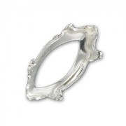 Castone navette mm. 10x5 Argento 925 x1|raw }}