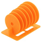 Peyote Bezel Starter Set 7 misure - Sunshine x1