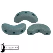 Perle di vetro Arcos® di Puca® 5x10 mm - Trendy Persian Blue Mat x10g