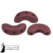 Perle di vetro Arcos® di Puca® 5x10 mm - Trendy Wine Lees Mat x10g|raw }}
