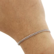 Catena a maglie aperte Rombo 2,9 mm - Acciaio inox 316L x1m