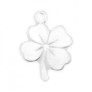 Ciondolo trifoglio 12x9 mm in Argento 925 x1|raw }}