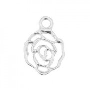 Ciondolo fiore 15 mm in Argento 925 x1