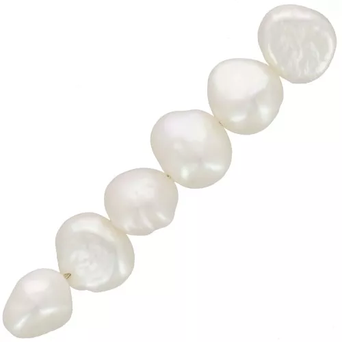 Perle d'acqua dolce barocche irregolari - Grado AA - 7x8 mm x6