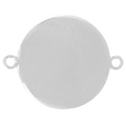 Distanziatore del calendario azteco da 21,5 mm in argento 925 x1