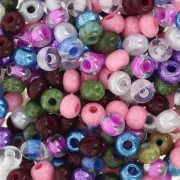 Perle Preciosa 6/0 da 4 mm - Mix multicolore 2 x 20 g