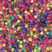Perle Preciosa 11/0 da 2 mm - Mix multicolore Terra Intensive Lined x20g