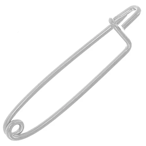 Spilla per gioielli 31 mm - Argentato x1