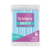 Pasta Sculpey III 57 gr - Aqua (n°55)|raw }}