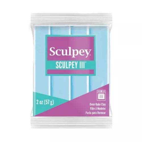 Pasta Sculpey III 57 gr - Aqua (n°55)