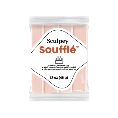 Pasta sculpey soufflé 48 g - Almond Rose (n°6055)
