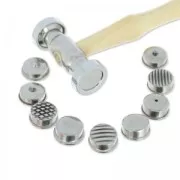 Martello con 9 terminali decorare il metallo x1