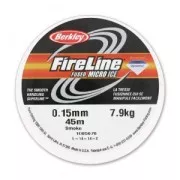 Filo Fireline nylon intrecciato mm. 0.15 (8LB) Smoke Grey x m. 45