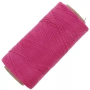 Rose vif - Bobina di filo cerato Linhasita per micro macramè 0,35 mm - Rosa brillante (1435) x448m Bobina di filo cerato Linhasita per micro macramè 0,35 mm - Rosa brillante (1435) x448m