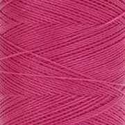 Bobina di filo cerato Linhasita per micro macramè 0,5 mm - Rosa brillante (1435) x335m