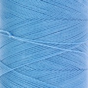 Bobina di filo cerato Linhasita per micro macramè 0,5 mm - Blu maya (1443) x335m