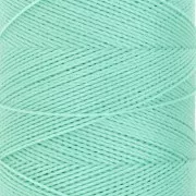 Bobina di filo cerato Linhasita per micro macramè 0,5 mm - Verde menta (1444) x335m