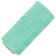 Bobina di filo cerato Linhasita per micro macramè 0,75 mm - Menta ghiacciata (1436) x228m|raw }}