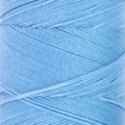 Bobina di filo cerato Linhasita per micro macramè 0,75 mm - blu Maya (1443) x228m