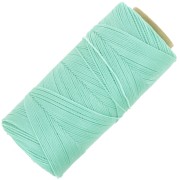 Bobina di filo cerato Linhasita per micro macramè 0,75 mm - Verde menta (1444) x228m|raw }}
