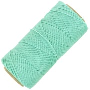 Bobina di filo cerato Linhasita per micro macramè 1 mm - Menta ghiacciata (1436) x168m|raw }}