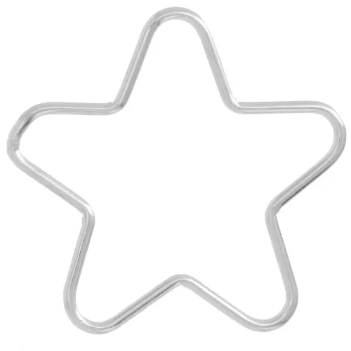 Distanziatore a stella 22 mm - Argento 925 x1