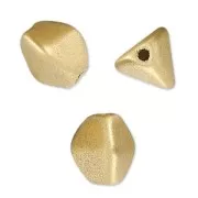 Pinch Beads 5x3 mm Gold Mat x50
