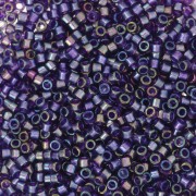 Miyuki Delica 11/0 DB1756 - Sparkling Purple Lined Amethyst AB x8g|raw }}