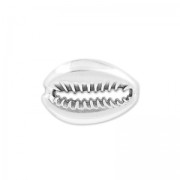 Separatore conchiglia 19 mm Placcatura argento antico x1|raw }}