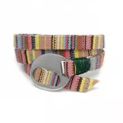 Chiusura ovale 14x12 mm per laccetto 5 mm Dorato con oro fino x1