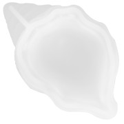 Stampo in silicone per portacandele a conchiglia 12x4 cm - Trasparente x1