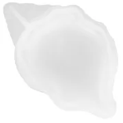 Stampo in silicone per portacandele a conchiglia 12x4 cm - Trasparente x1