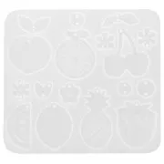 Stampo in silicone per pendenti e distanziatori di frutta e fiori x1
